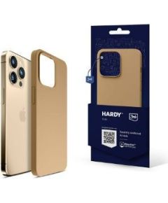 3MK -  iPhone 14 Pro Hardy Silicone MagCase Gold
