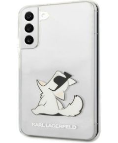 Karl Lagerfeld Samsung  Galaxy S22+ PC/TPU Choupette Eat Case Transparent
