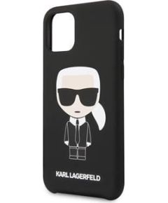 Karl Lagerfeld Apple  iPhone 11 Pro Iconic Silicone Cover Black