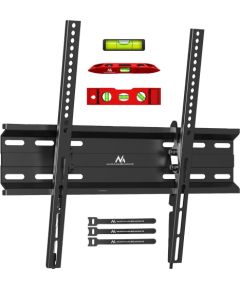 Maclean MC-748A TV or Monitor Mount, TV Wall Holder, Handle, max VESA 400x400, 32-70", 45kg, Black TV un monitoru stiprinājumi, kronšteini