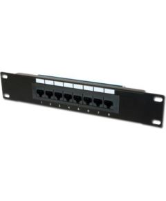 DIGITUS CAT 5e, Class D Patch Panel, 08 port unshielded