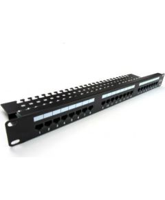 DIGITUS CAT 5e Patch Panel , 24 port unshielded