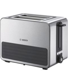 BOSCH TAT7S25 tosteris, inox ar silikonu, 2 šķēlēm