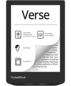 PocketBook Verse Mist Grey DACH-Version (PB629-M-WW-B) 6'