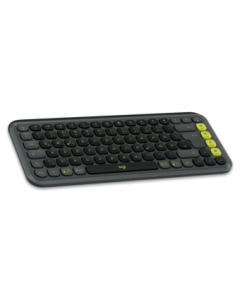 Logitech POP ICON KEYS Graphite Green US Klaviatūra