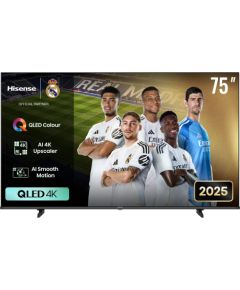 Hisense QLED TV 75E7Q 75 Smart TV VIDAA 4K UHD Black Televizori