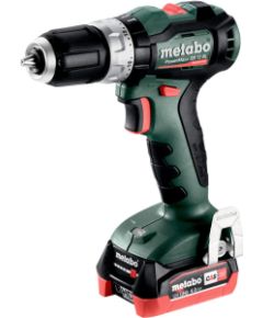 Akumulatora triecienurbjmašīna-skrūvgriezis Metabo PowerMaxx SB 12 BL; 12 V; 2x4 Ah  akum.