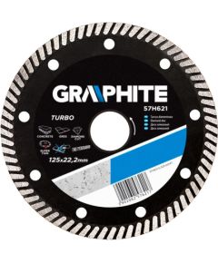 Dimanta griešanas disks Graphite 57H621; 125x22,2 mm