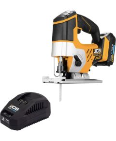 Figūrzāģis ar akumulatoru JCB 18JS-2XB-E; 18 V; 1x2,0 Ah akum. Figūrzāģi 