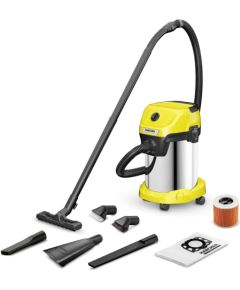 Sausās un mitrās tīrīšanas putekļsūcējs Karcher WD 3 S V-19/6/20 Car Industriālie putekļu sūcēji