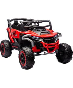 Lean Cars M1 Red Battery-Powered Vehicle 4x4
