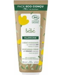 Klorane Bébé Bio Měsíček Moisturising Cream - Hydratační krém 200ml Smaržas - NESAKĀRTOTS