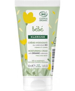 Klorane Bebe Moisturising Cream - Hydratační krém s bio měsíčkem 50ml Smaržas - NESAKĀRTOTS