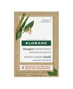 Klorane Treating Powder-Mask ( 8 x 3 g ) - Maska na vlasy proti lupům Smaržas - NESAKĀRTOTS