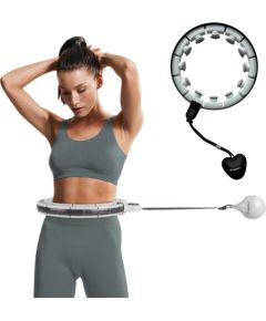 Hula Hoop ar atsvaru inSPORTline Feel 69 - 108 cm Гимнастические кольца