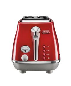 Delonghi Icona Capitals Red CTOC 2103.R Tosteris Sarkans