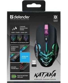 WIRELESS MOUSE DEFENDER KATANA GM-511 RF 3200DPI 7P