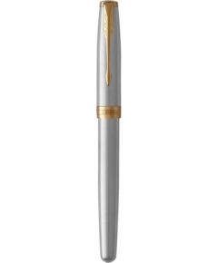 Parker Sonnet Stainless Steel GT Fountain Pen (Fine)