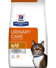 HILL'S PRESCRIPTION DIET Feline Urinary Care s/d Dry cat food Chicken 3 kg