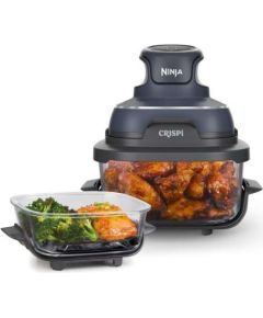 Ninja CRISPi Single 3.8 L 1700 W Hot air fryer Blue, Grey, Transparent Жидкие котлы
