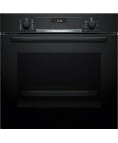 Bosch Serie 6 HBG537FB4 oven 71 L A Black Cepeškrāsnis, iebūvējamas