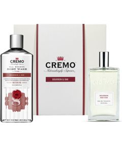 Cremo Bourbon & Oak Set - Dárková sada tělové péče Smaržas - NESAKĀRTOTS