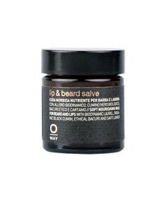 Oway Lip & Beard Salve - Jemný a vyživující vosk na vousy a rty 30ml Smaržas - NESAKĀRTOTS