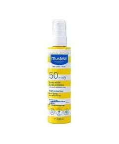 Mustela Bébé High Protection Sun Spray SPF50 200ml Smaržas - NESAKĀRTOTS