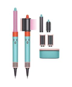 Dyson HS08 Airwrap Long Ceramic Hair Dryer and Curler Straight + Wavy Ceramic Patina/Topaz