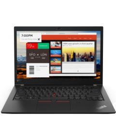 Portatīvais dators Lenovo TP T480s i5-8350U 16GB 256GB W11P Black Portatīvie datori