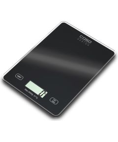 Caso Kitchen scale Slim Maximum weight (capacity) 5 kg Graduation 1 g Black Svari (virtuves)