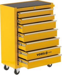 Servisa instrumentu skapis 7 atvilktnes  698 x 334 x 890 mm VOREL 58538