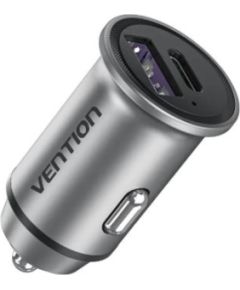MOBILE CHARGER CAR 30W USB/2P GRAY FFFH0 VENTION