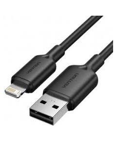CABLE USB2.0 TO LIGHTNING/2M BLACK LAMBH VENTION Дата USB-кабели