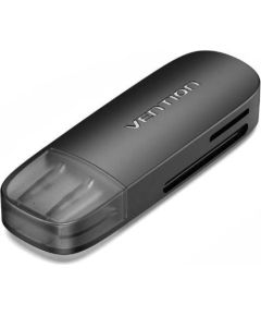 CARD READER USB3.0/SD/TF CLFB0 VENTION Atmiņas kartes micro SD SDHC