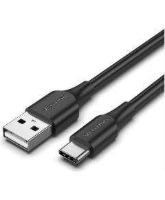 CABLE USB-C TO USB2.0/1M BLACK CTHBF VENTION Data USB kabeļi