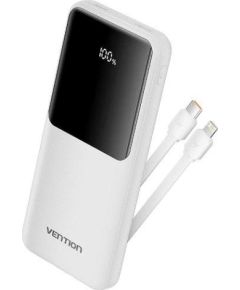 POWER BANK USB 10000MAH 22.5W/WHITE FHOW0 VENTION