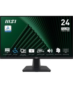 LCD Monitor MSI PRO MP245G 23.8" Business Panel IPS 1920x1080 16:9 100 Hz 1 ms Speakers PROMP245G