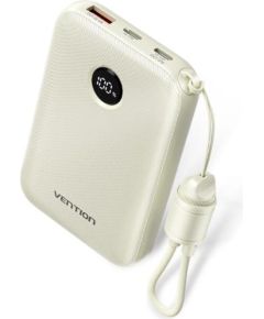 POWER BANK USB 10000MAH 22.5W/BEIGE FKAN0-C VENTION Power-банки