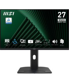 LCD Monitor MSI PRO MP275QPG 27" Business Panel IPS 2560x1440 16:9 100 Hz 1 ms Speakers PROMP275QPG