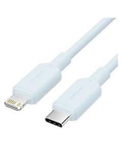 CABLE USB-C TO LIGHTNING/2M BLUE LAKSH VENTION Дата USB-кабели