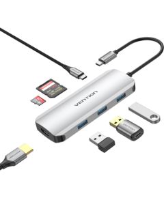 NB ACC DOCKING STATION 7IN1/USB-C 0.15M TOJHB VENTION