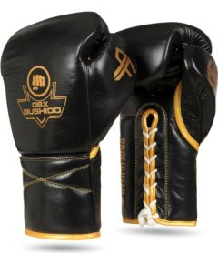 ProFighter Gold - Legacy sērija - daudzslāņu boksa cimdi - Gold - wiązane Boksa inventārs