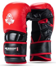 MMA sparinga cimdi M - Warrior sarkani - LegacySeries - M Boksa inventārs