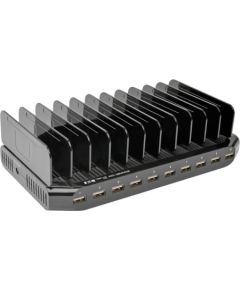 Tripp Lite 10 Port USB Charging Station with Adjustable Storage U280-010-ST-CEE