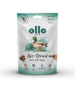 OLLO Air-Dried Duck strips - dog treat - 80g