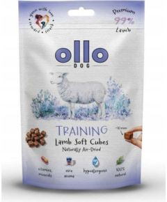 OLLO Air Dried Training Lamb Cubes - dog treat - 80g