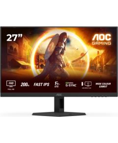AOC G4 27G4HRE Monitor 27'' Fast IPS FHD 1920x1080, 1 ms, 300 cd/m2, 200 Hz, Black