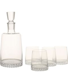 Carafe set DECA 1L + 4 glasses