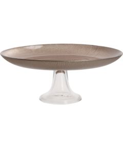 Glass platter CAKE PLATE D28cm